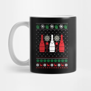 Christmas drinking ugly christmas sweater Mug